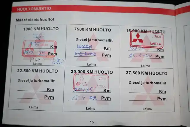 Punainen Sedan, Mitsubishi Carisma – OIU-403