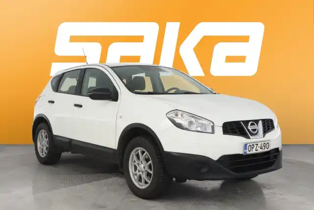 Valkoinen Maastoauto, Nissan Qashqai – OPZ-490