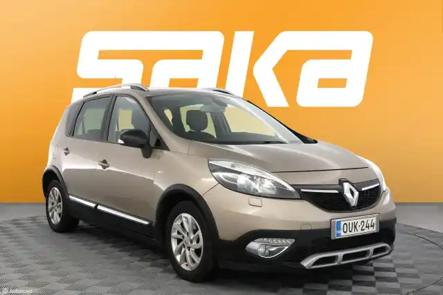 Ruskea Tila-auto, Renault Scenic – OUK-244