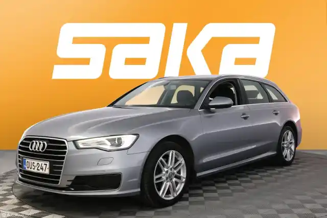 Harmaa Farmari, Audi A6 – OUS-247
