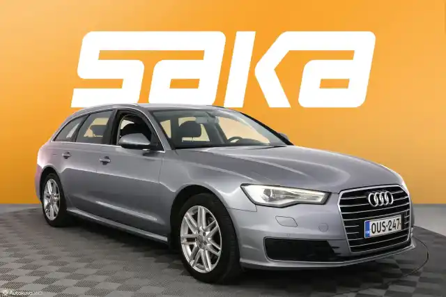 Harmaa Farmari, Audi A6 – OUS-247