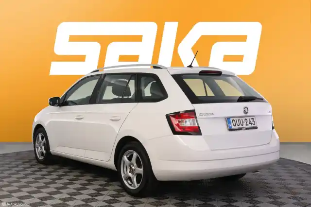 Valkoinen Farmari, Skoda Fabia – OUU-243