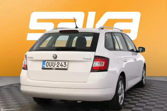 Valkoinen Farmari, Skoda Fabia – OUU-243