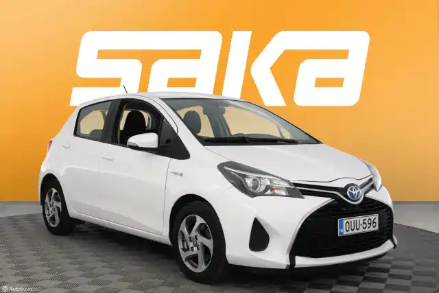 Valkoinen Viistoperä, Toyota Yaris – OUU-596