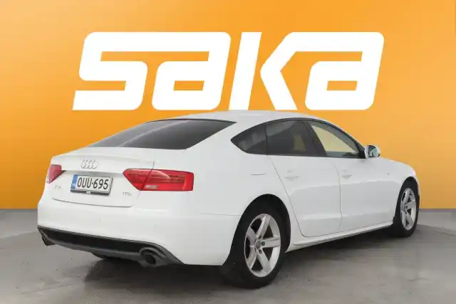 Valkoinen Viistoperä, Audi A5 – OUU-695