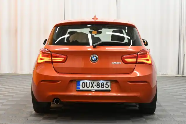 Oranssi Viistoperä, BMW 120 – OUX-885