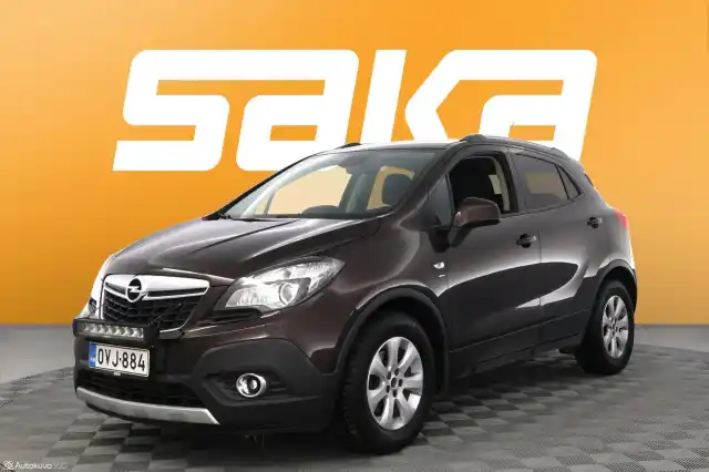 Ruskea (beige) Maastoauto, Opel Mokka – OVJ-884