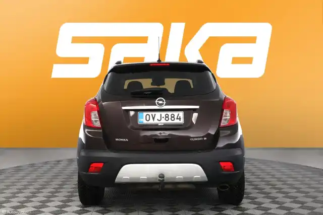 Ruskea (beige) Maastoauto, Opel Mokka – OVJ-884