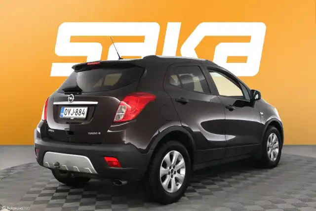 Ruskea (beige) Maastoauto, Opel Mokka – OVJ-884