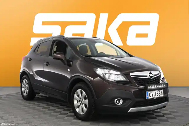 Ruskea (beige) Maastoauto, Opel Mokka – OVJ-884