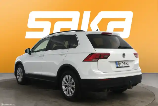 Valkoinen Maastoauto, Volkswagen Tiguan – OVO-362