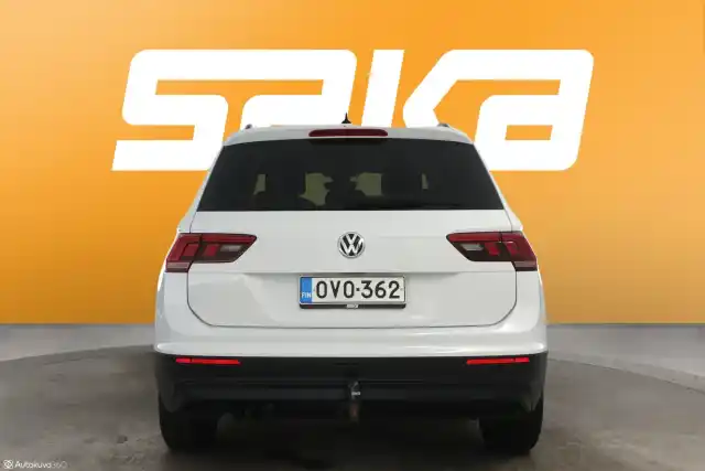 Valkoinen Maastoauto, Volkswagen Tiguan – OVO-362