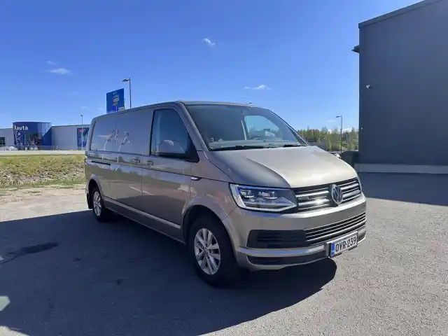 Ruskea (beige) Pakettiauto, Volkswagen Transporter – OVR-239