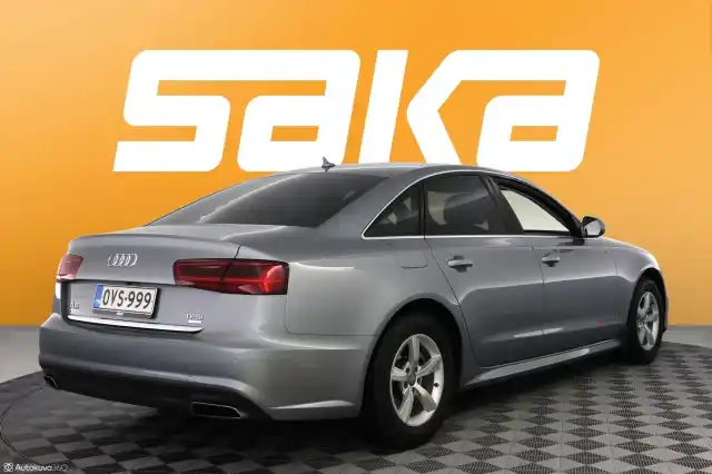 Harmaa Sedan, Audi A6 – OVS-999