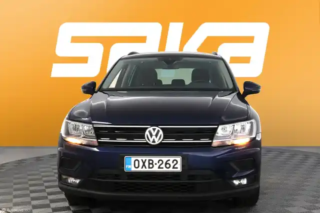 Sininen Maastoauto, Volkswagen Tiguan – OXB-262