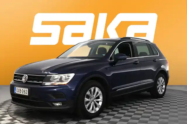 Sininen Maastoauto, Volkswagen Tiguan – OXB-262