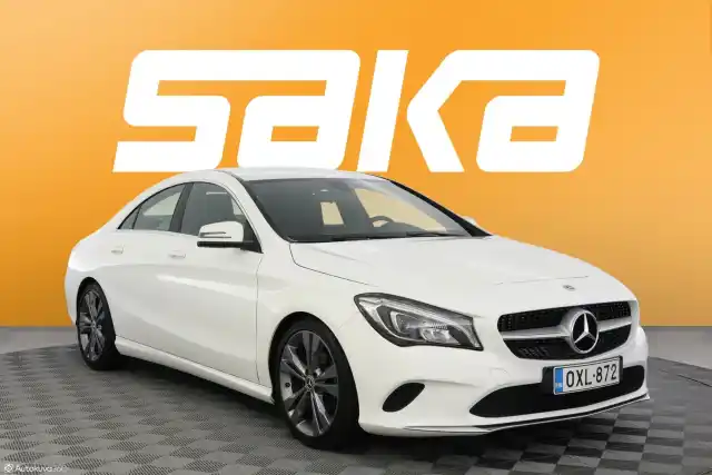 Valkoinen Coupe, Mercedes-Benz CLA – OXL-872