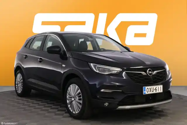 Sininen Maastoauto, Opel Grandland X – OXU-611