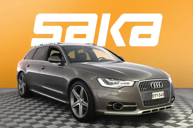 Harmaa Farmari, Audi A6 ALLROAD – OYY-543