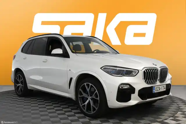 Valkoinen Maastoauto, BMW X5 – OZA-174