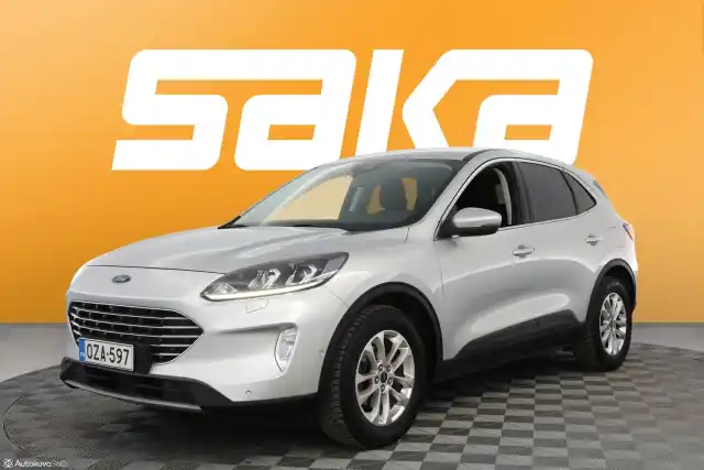 Harmaa Maastoauto, Ford Kuga – OZA-597