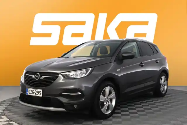 Harmaa Maastoauto, Opel Grandland X – OZG-299