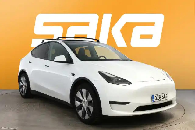 Valkoinen Maastoauto, Tesla Model Y – OZG-546