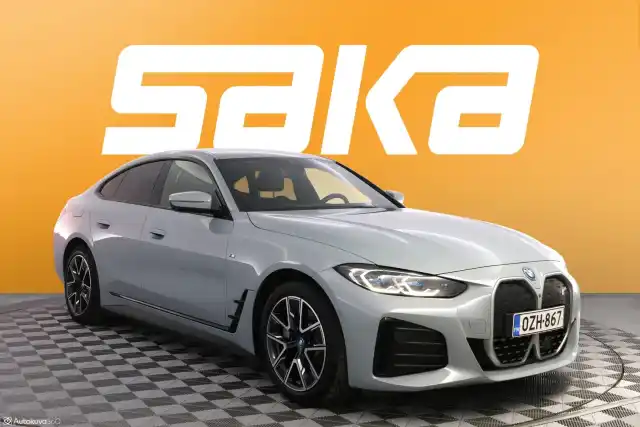 Harmaa Sedan, BMW i4 – OZH-867