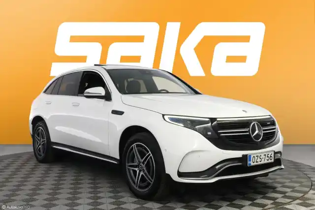 Valkoinen Maastoauto, Mercedes-Benz EQC – OZS-756