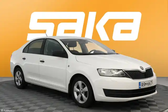 Valkoinen Viistoperä, Skoda Rapid – RRM-667