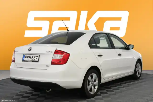 Valkoinen Viistoperä, Skoda Rapid – RRM-667