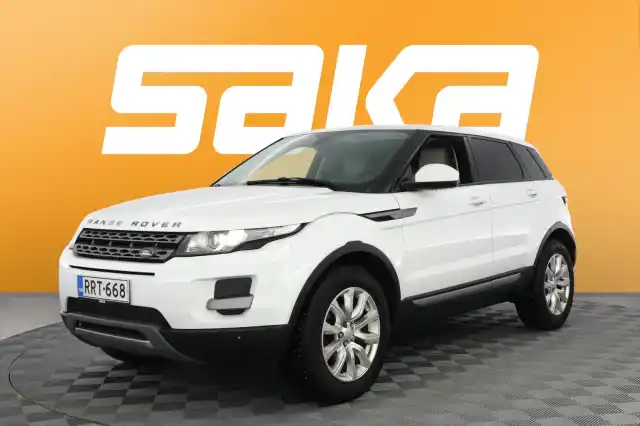 Valkoinen Maastoauto, Land Rover Range Rover Evoque – RRT-668