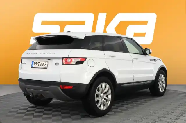 Valkoinen Maastoauto, Land Rover Range Rover Evoque – RRT-668