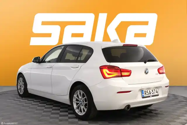 Valkoinen Viistoperä, BMW 118 – RSA-374