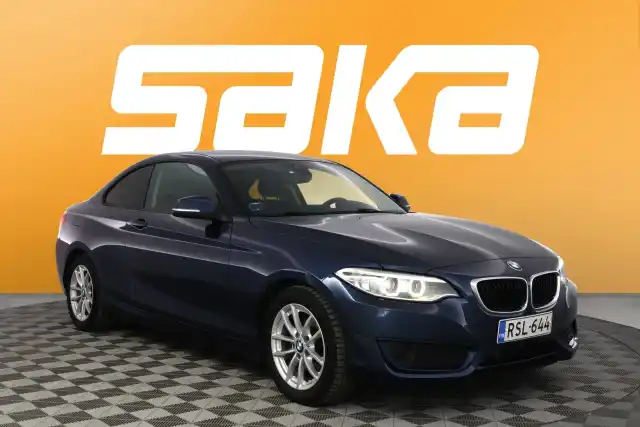 Sininen Coupe, BMW 220 – RSL-644