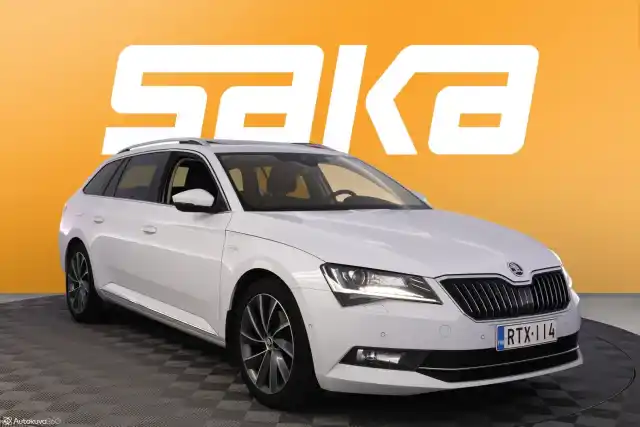 Valkoinen Farmari, Skoda Superb – RTX-114