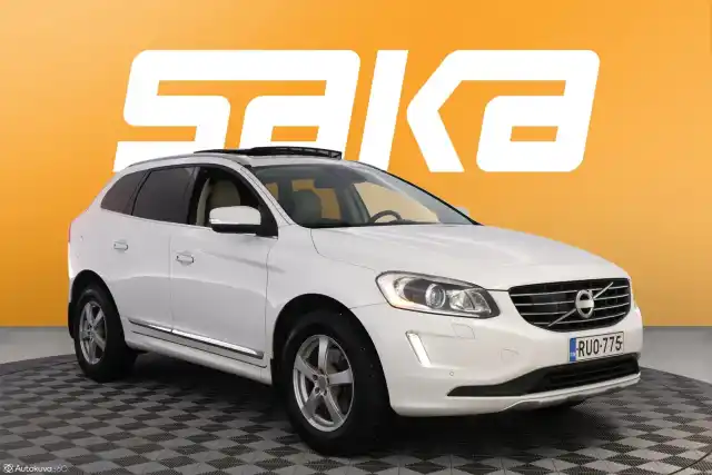 Valkoinen Maastoauto, Volvo XC60 – RUO-775