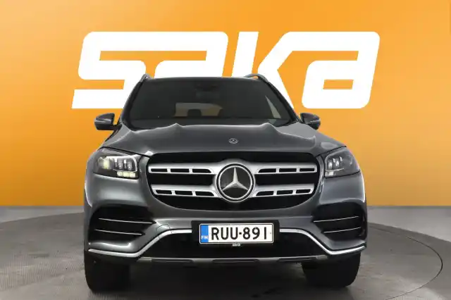 Harmaa Maastoauto, Mercedes-Benz GLS – RUU-891