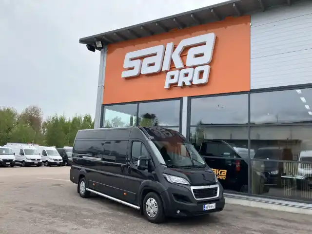 Harmaa Pakettiauto, Peugeot Boxer – RUV-541