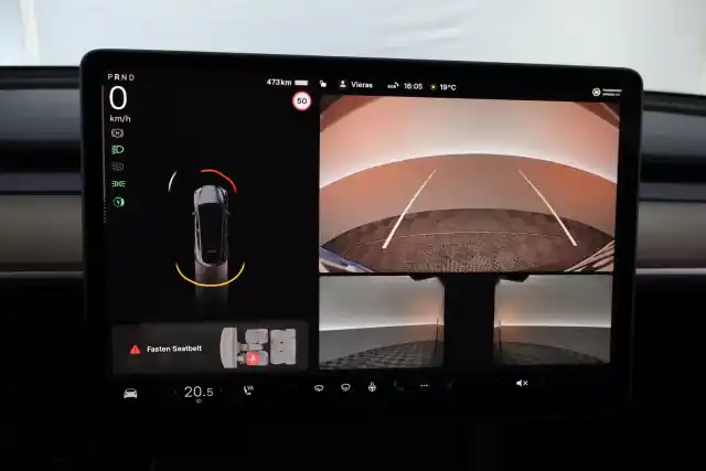 Harmaa Maastoauto, Tesla Model Y – RVN-910