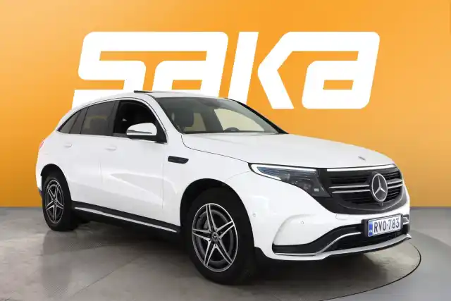 Valkoinen Maastoauto, Mercedes-Benz EQC – RVO-783