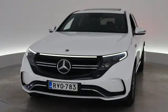 Valkoinen Maastoauto, Mercedes-Benz EQC – RVO-783