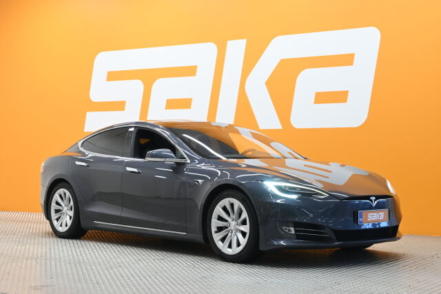 Harmaa Sedan, Tesla Model S – SAK-05362, kuva 1