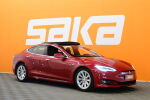 Punainen Sedan, Tesla Model S – SAK-07855, kuva 1