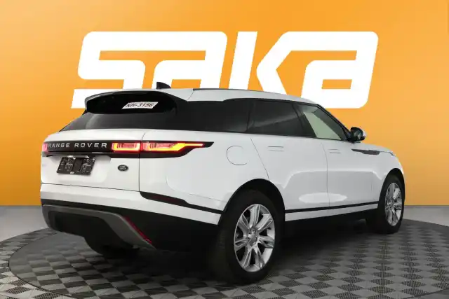 Valkoinen Maastoauto, Land Rover Range Rover Velar – SAK-32414