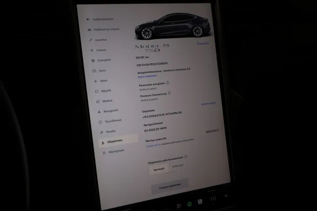 Harmaa Sedan, Tesla Model S – SAK-39030