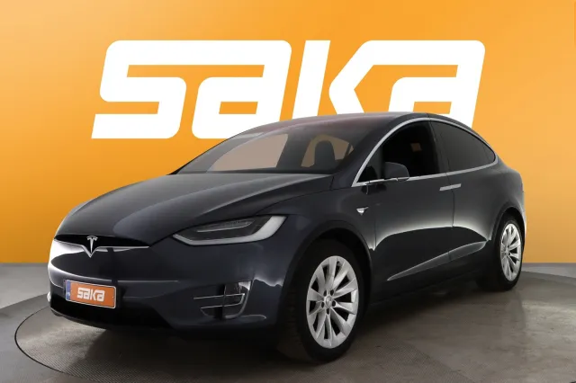 Harmaa Maastoauto, Tesla Model X – SAK-60504