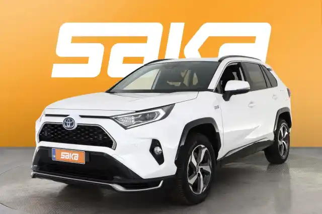 Valkoinen Maastoauto, Toyota RAV4 Plug-in – SAK-75303