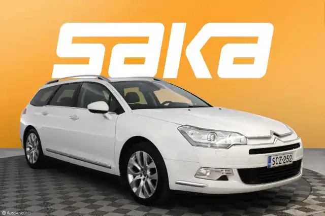 Valkoinen Farmari, Citroen C5 – SCZ-252
