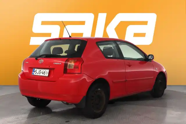 Punainen Viistoperä, Toyota Corolla – SJG-461